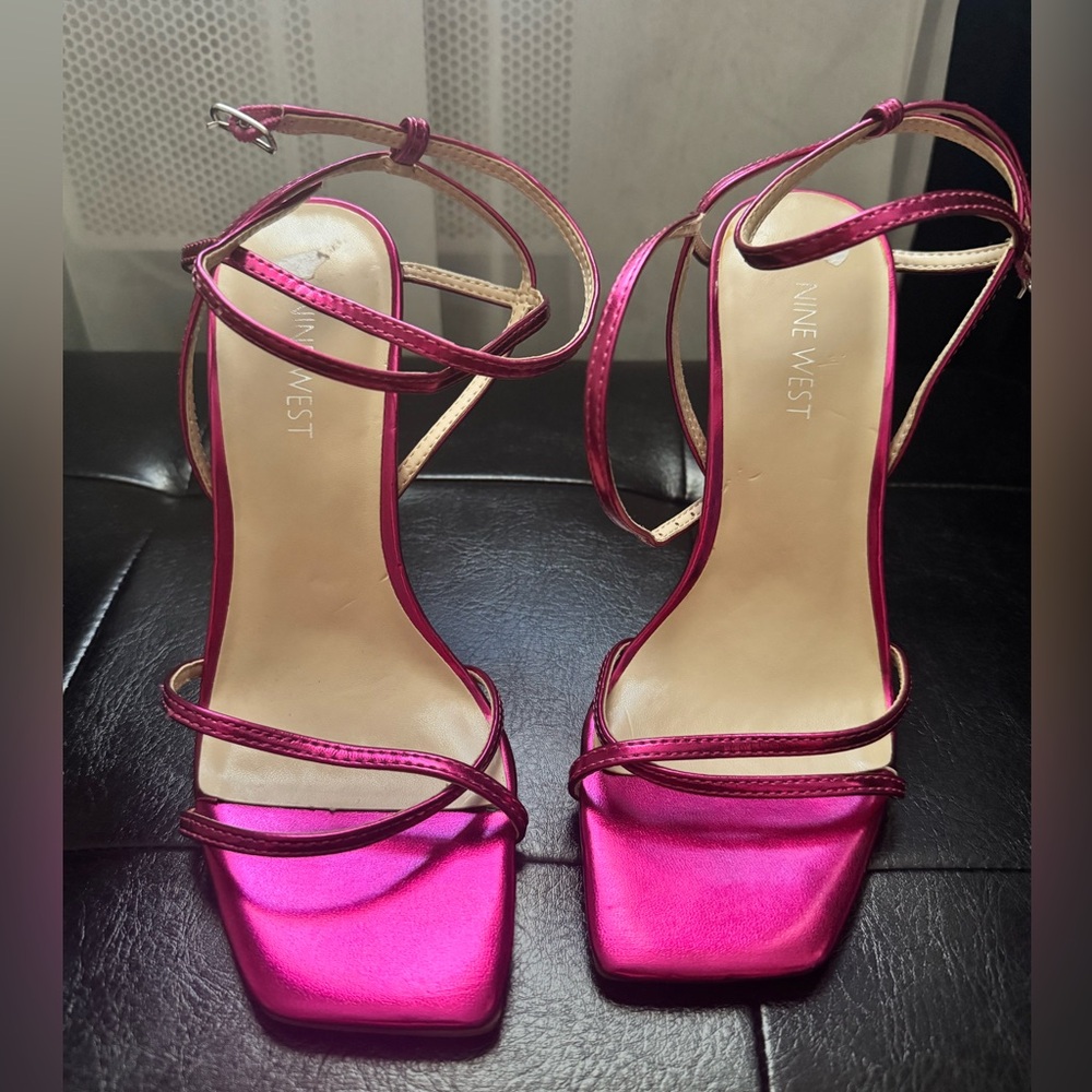 NINE WEST HEELED SANDALS